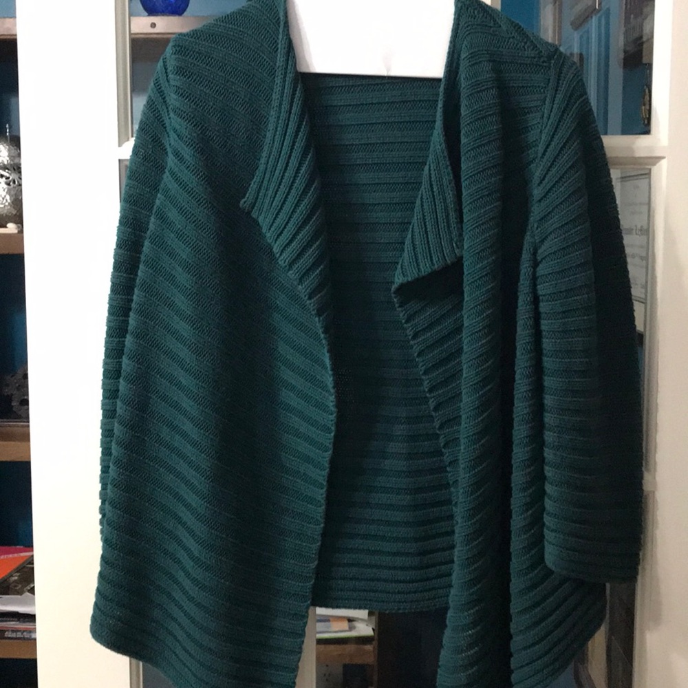 Draping sweater